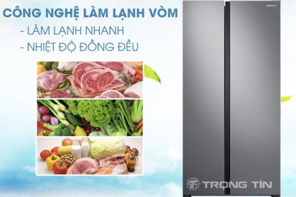 Làm lạnh nhiệt độ một cách đồng đều với công nghệ vòm lạnh 