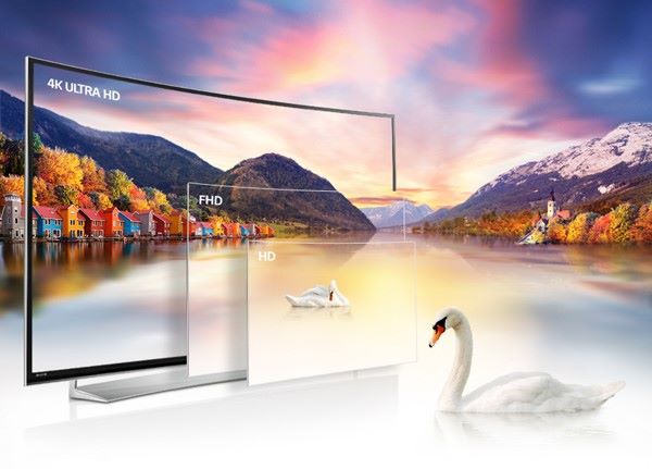 TV 4K có độ phân giải gấp 4 lần so với TV Full HD