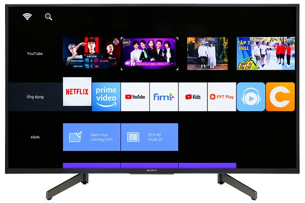 Tivi Sony màn hình phẳng, sắc nét