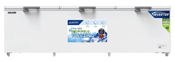 Tủ đông Hòa Phát HPF AD81190.1 Inverter dàn đồng 3 cánh 1190L -30oC