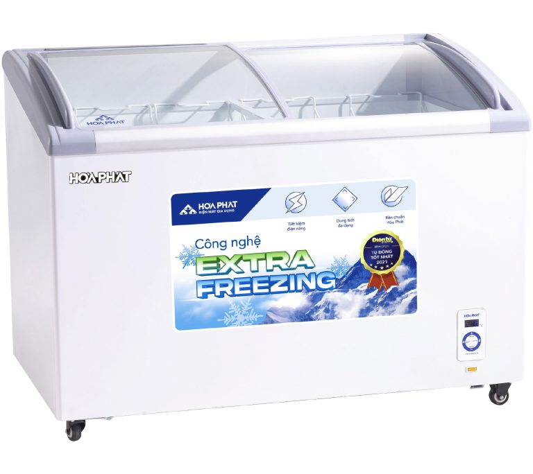 Tủ đông trưng bày Hòa Phát HSF AD6451.C1 mặt kính 451L