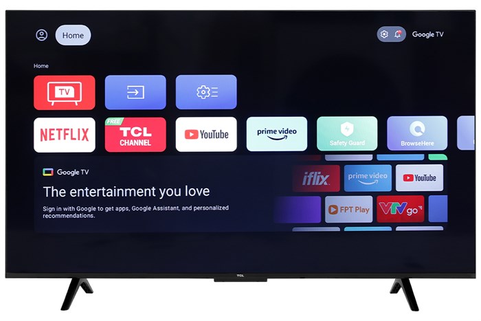Google TV TCL 4K 43 inch 43P79B – Mới 2024