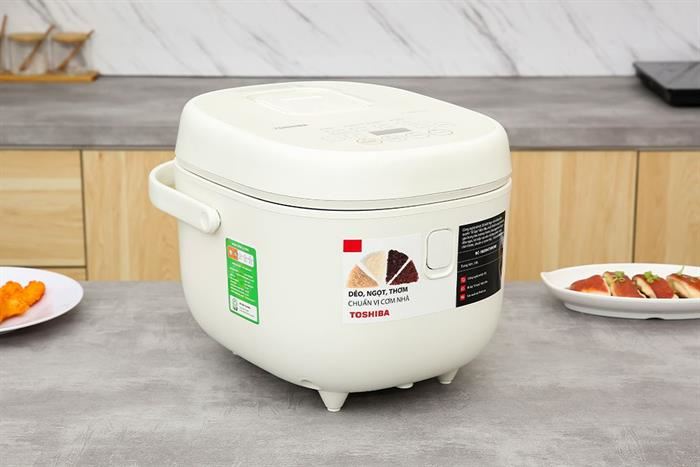 Nồi cơm điện tử Toshiba 1.8 lít RC-18DR4TVN(W)