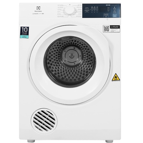 Máy sấy thông hơi Electrolux UltimateCare 8.5 kg EDV854J3WB