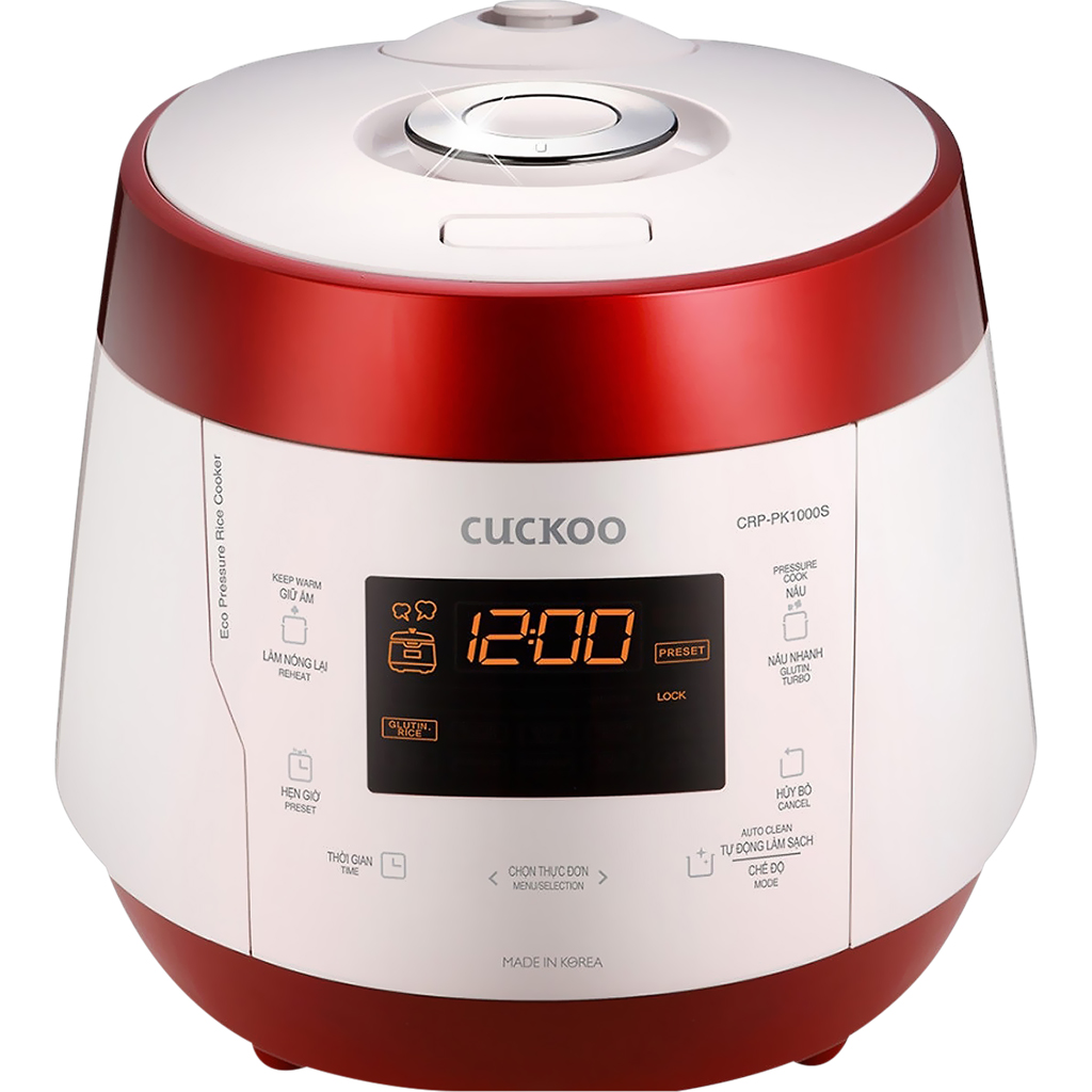 Nồi cơm điện Cuckoo 1.8 lít CRP-PK1000S( Đỏ)