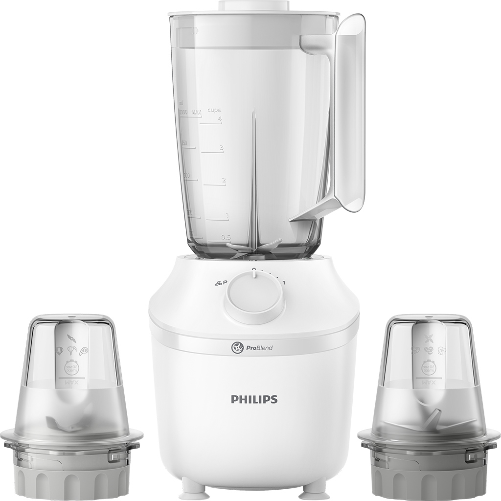 Máy xay sinh tố đa năng Philips HR2041/30 - 3 cối