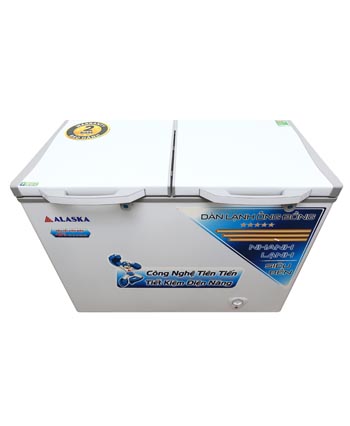 Tủ đông mát Alaska BCD-5568N dung tích 372L