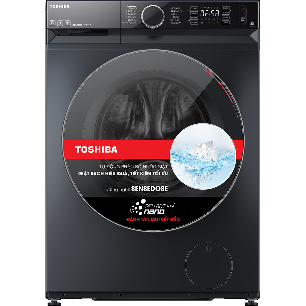 Máy giặt sấy Toshiba TWD-BM115GF4V(SK) 10.5/7kg
