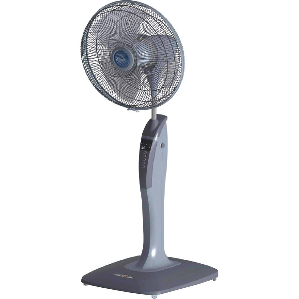 Quạt cây Mitsubishi LV16RB SF-GY-xám nhạt- điều khiển- Thailand