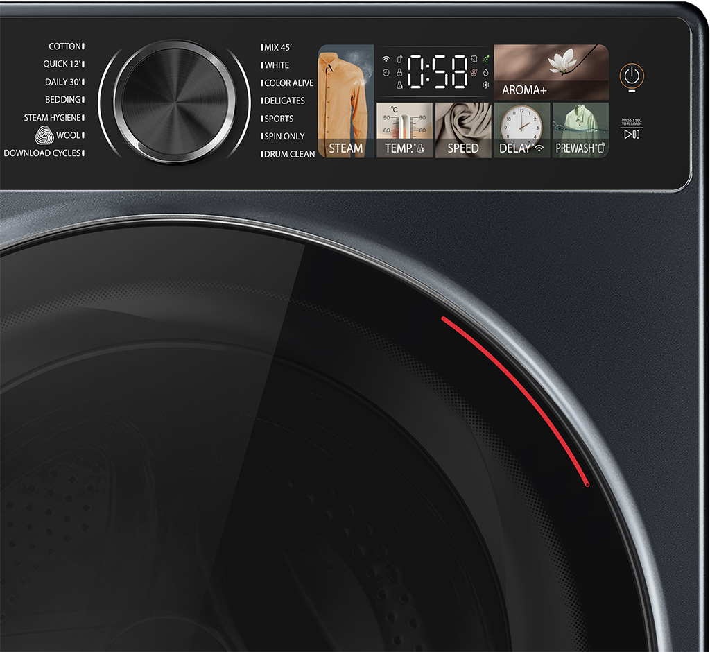 Máy giặt sấy Toshiba Inverter giặt 10.5 kg - sấy 7 kg TWD-T25BZU115MWV(MG)