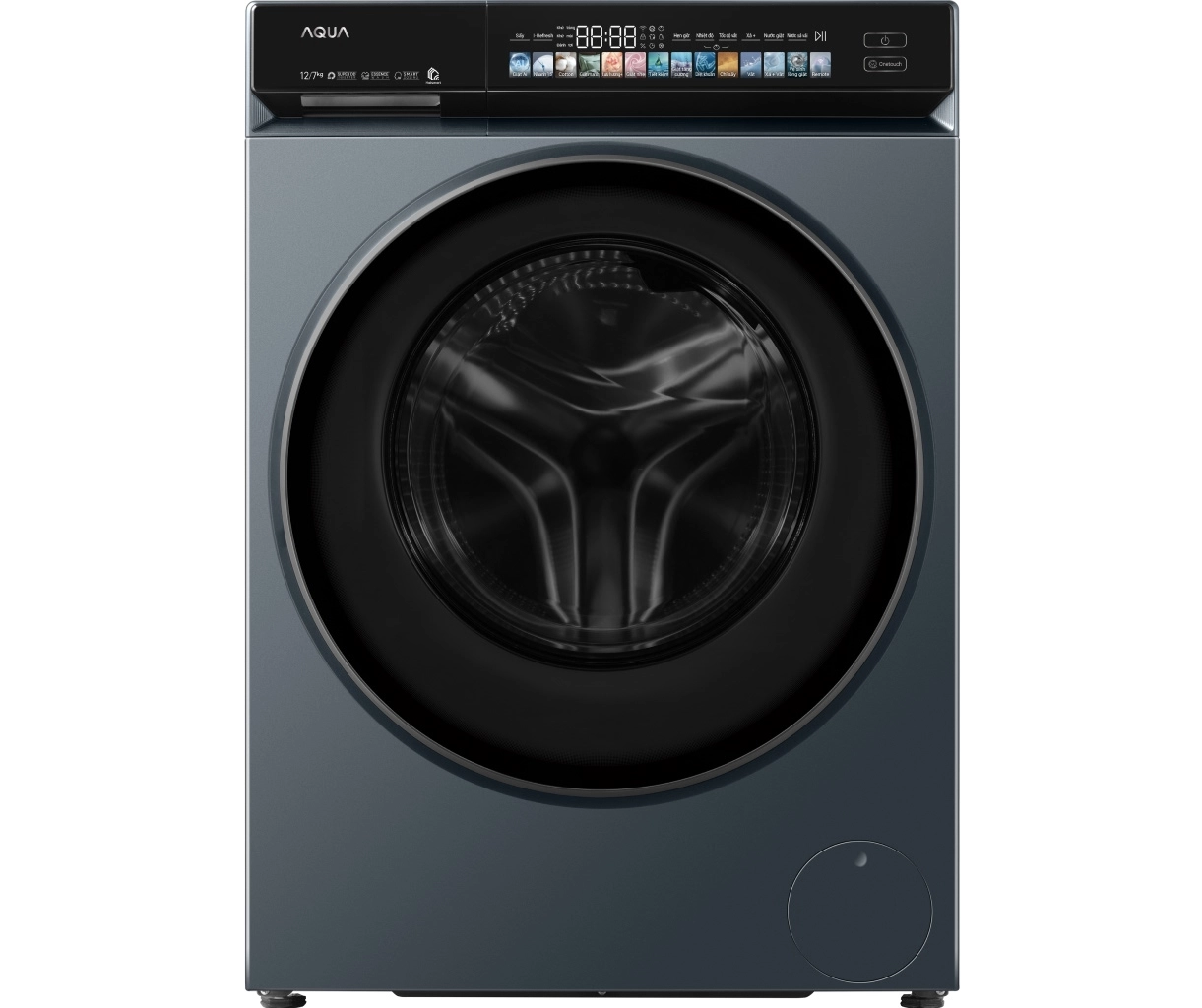 Máy giặt sấy Aqua Inverter giặt 12 kg - sấy 7 kg AWD12-BD4377U1L(GN)