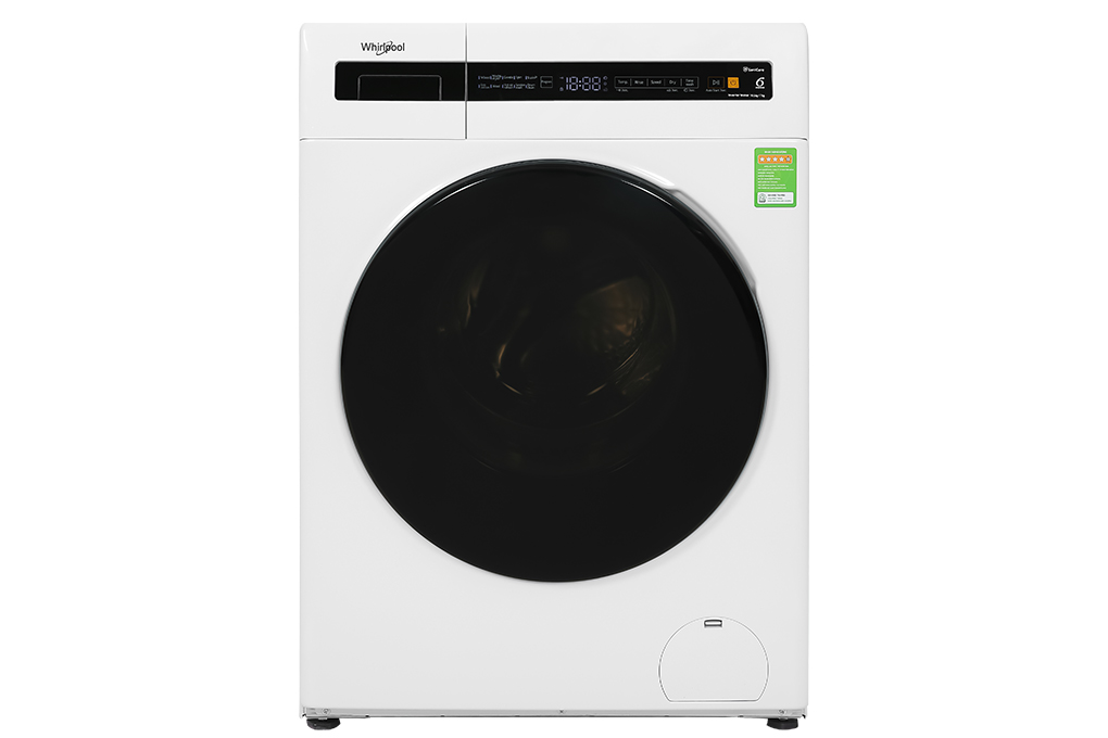 Máy giặt sấy Whirlpool SaniCare Inverter giặt 10.5 kg - sấy 7 kg WWEB10702FW