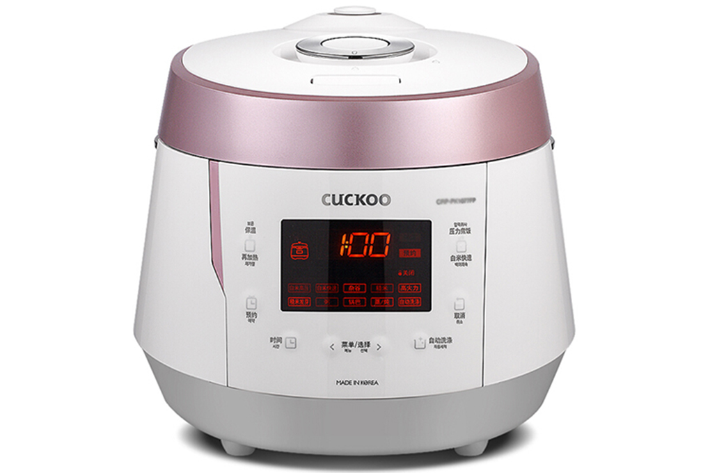Nồi cơm áp suất điện tử Cuckoo 1.8 lít CRP-PK1000S/P2PIVNCV hồng