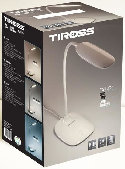 Đèn bàn học Tiross TS1804 Trắng 6w