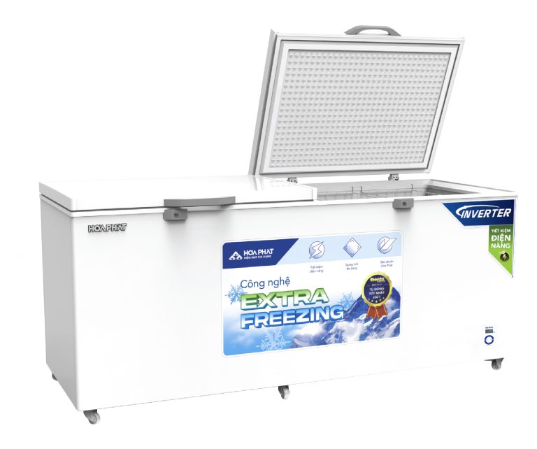 Tủ đông Hòa Phát HPF AD8544.1 544L Inverter dàn đồng -30oC