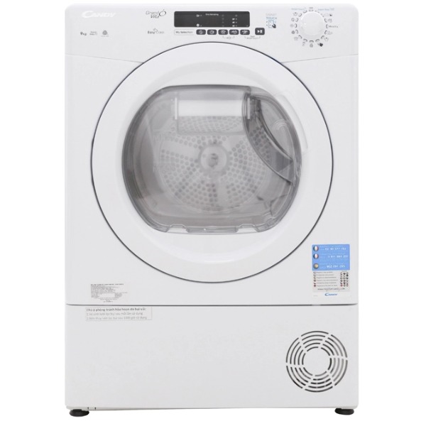 Máy sấy ngưng tụ Candy 9 kg GVS C9DE-S