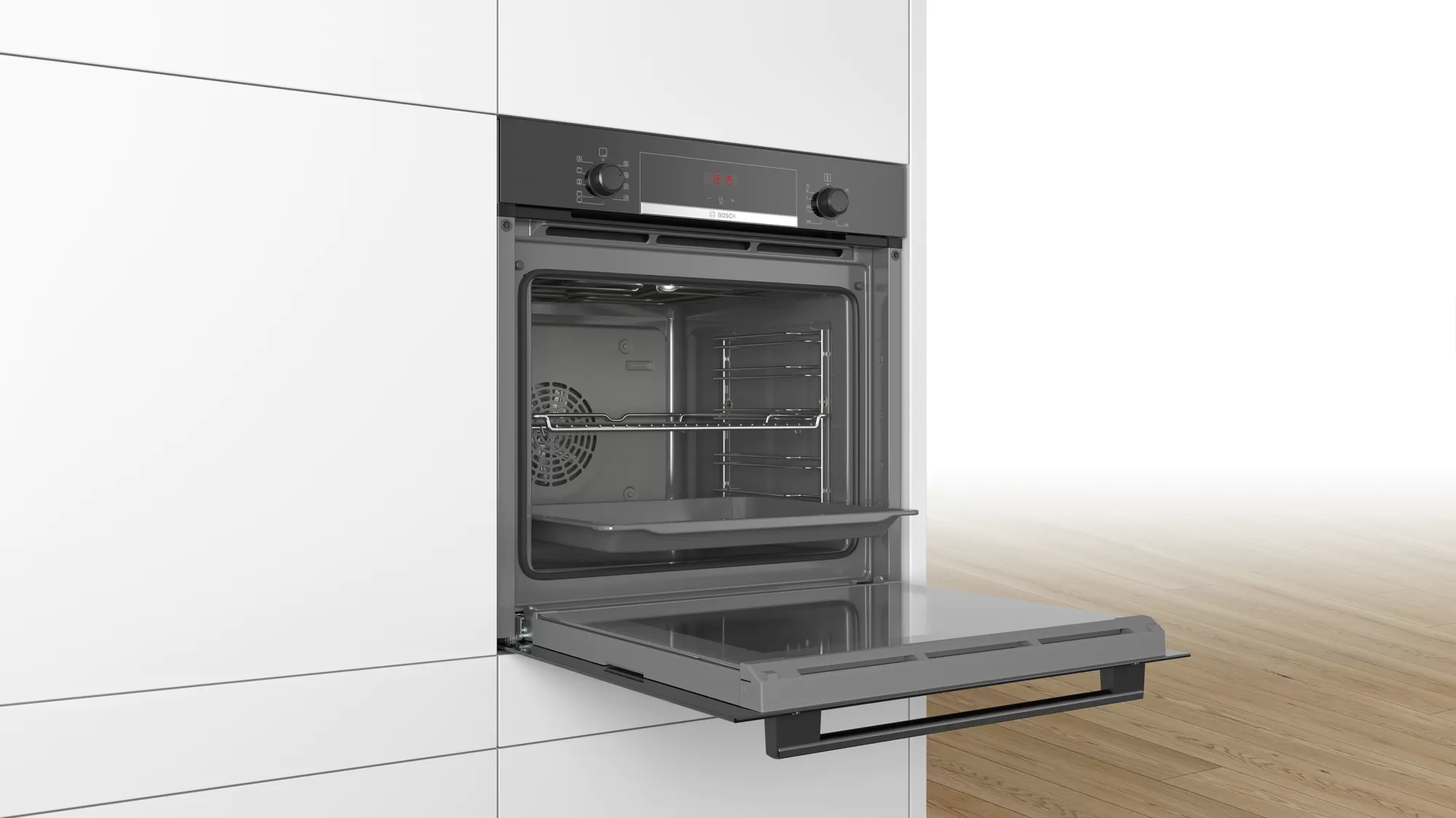 Lò nướng âm Bosch HBS534BB0B 71 lít