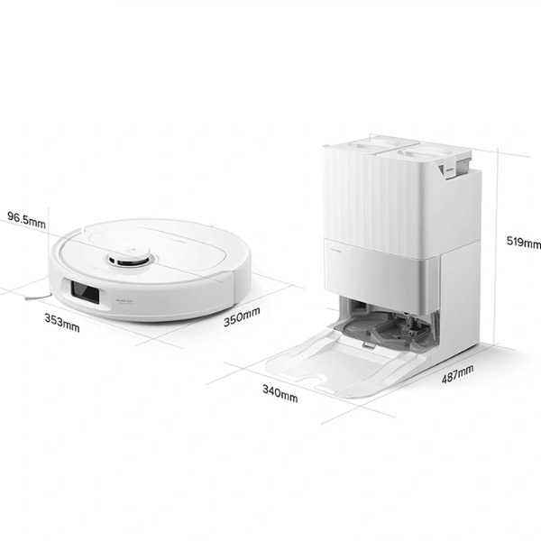 Roborock Qrevo C Pro Trắng/ Đen – Robot Hút Bụi Lau Nhà