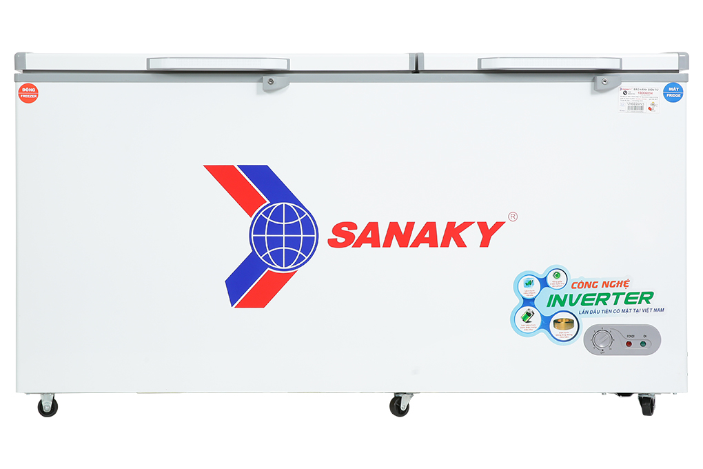 Tủ đông Sanaky VH-6699W3N 485 lít Inverter 2 ngăn