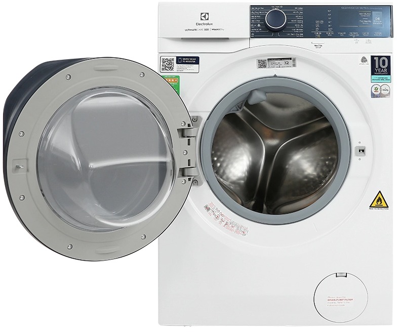 Máy giặt sấy Electrolux Inverter 10 kg EWW1024P5WB
