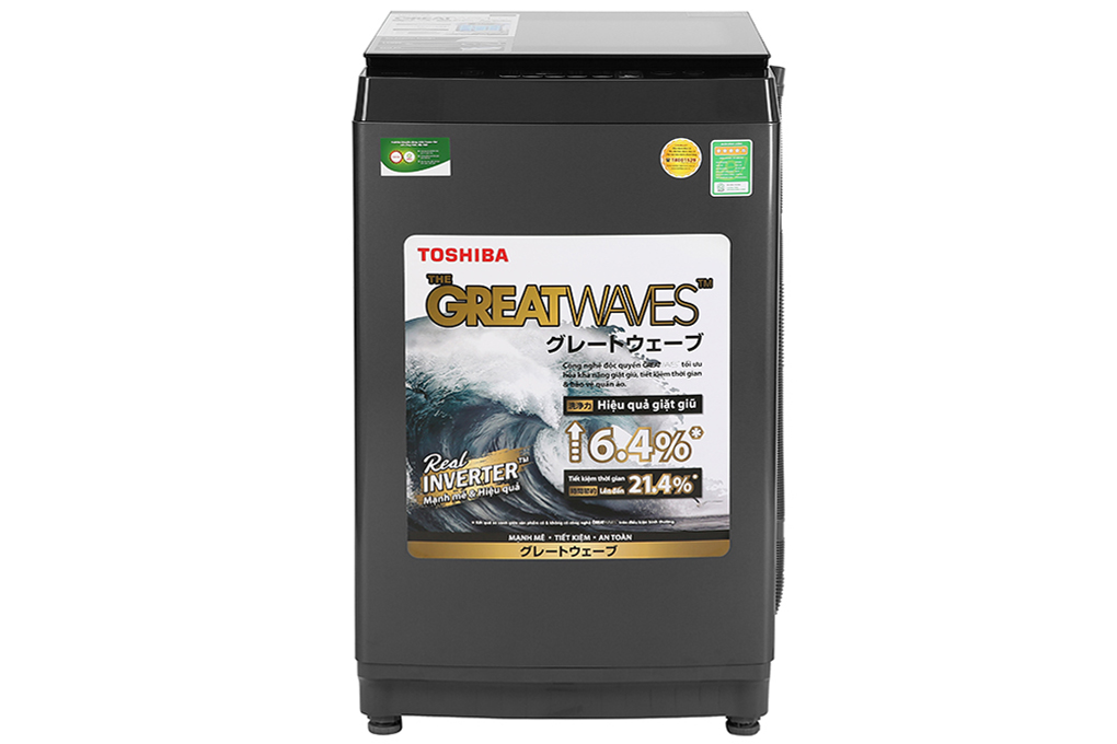 Máy giặt Toshiba Inverter 9 kg AW-DK1000FV(KK) lồng đứng