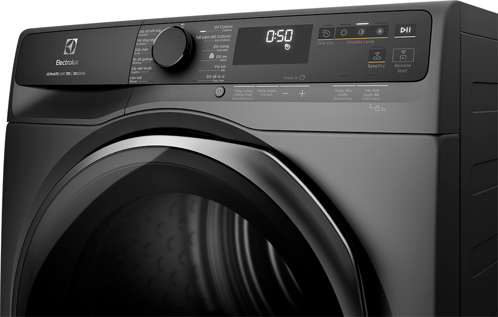 Máy sấy quần áo bơm nhiệt Electrolux 9 kg EDH903R7SC- Mới 2024