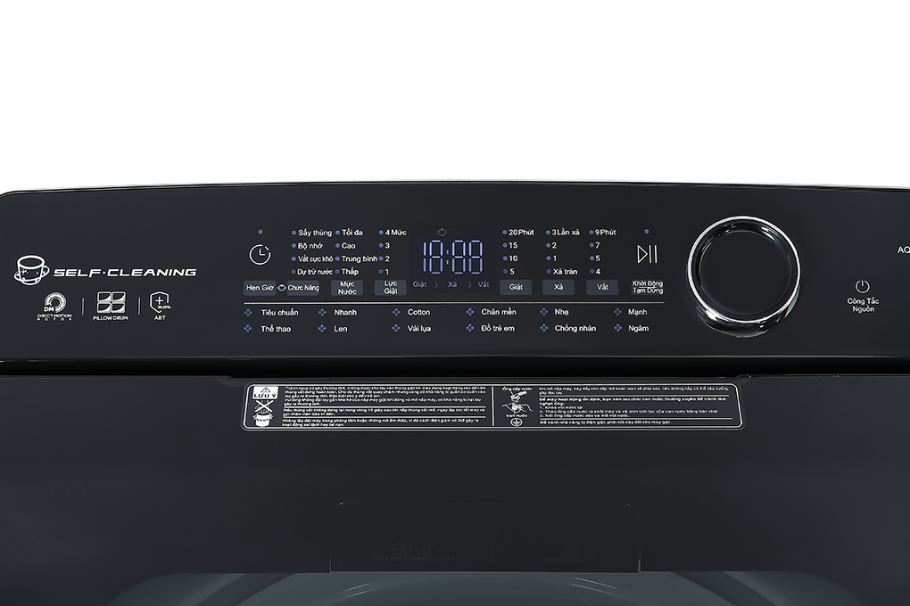 MÁY GIẶT AQUA INVERTER AQW-DR150UGT.PS 15 KG