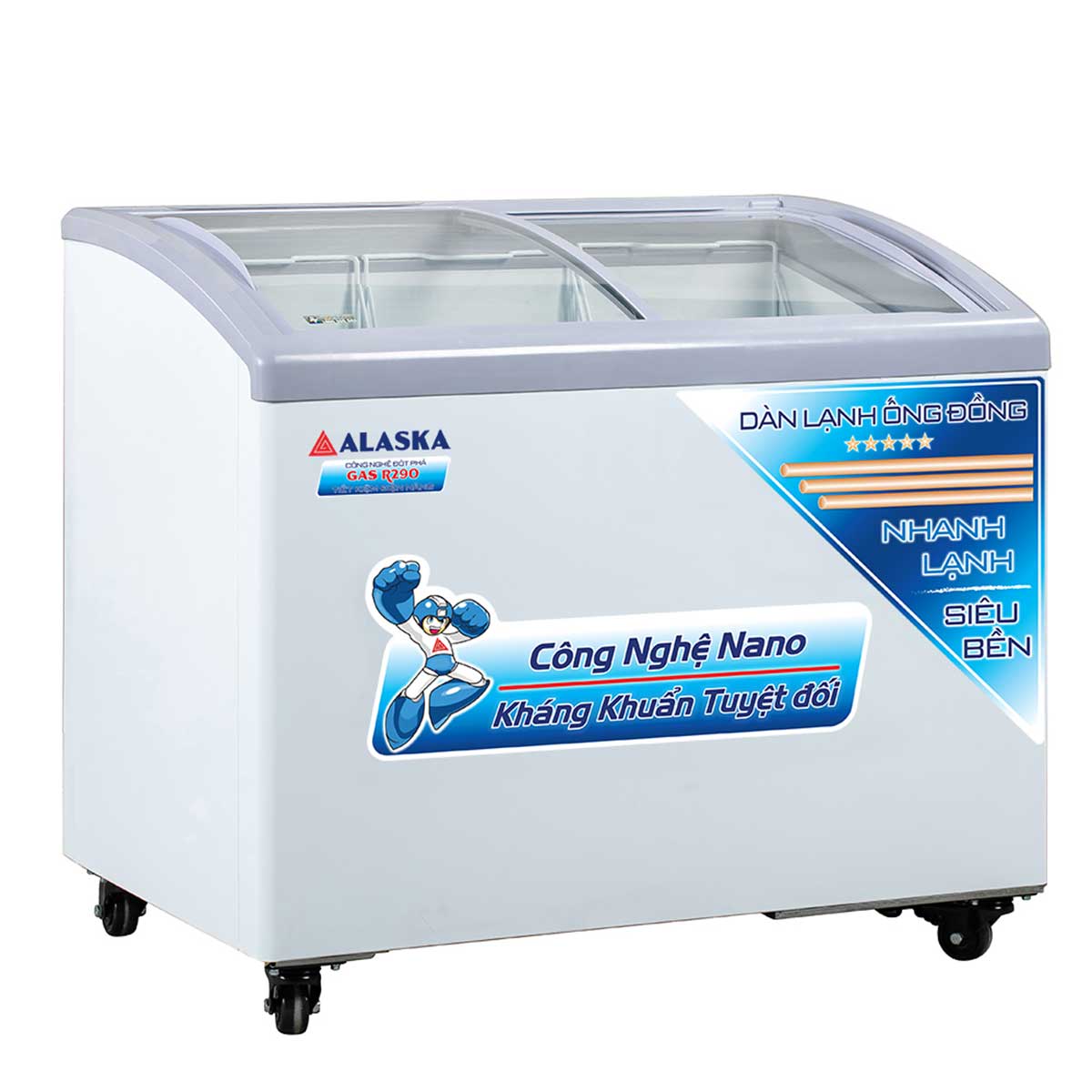 Tủ đông Alaska KC-210C 210 lít