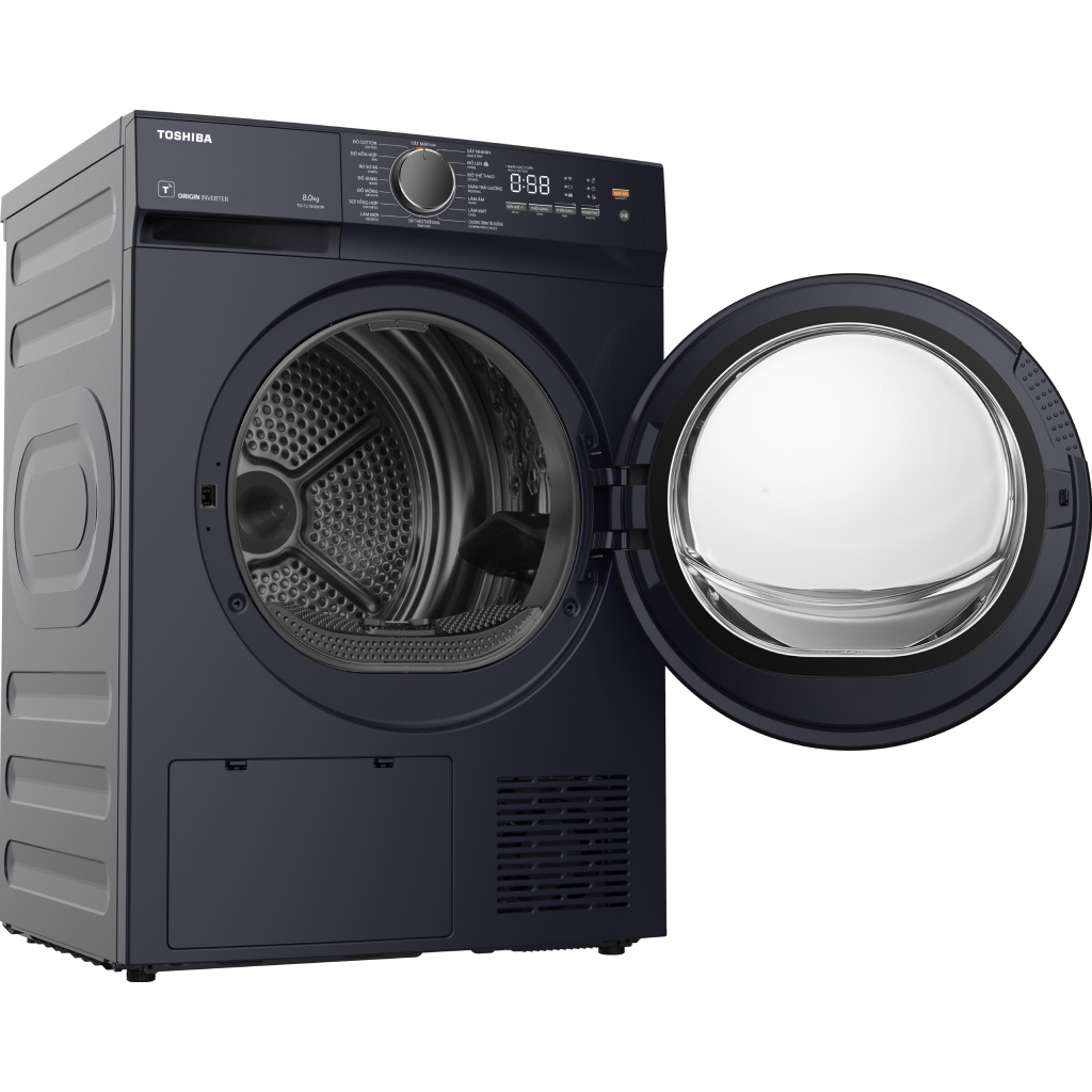 Máy sấy bơm nhiệt Toshiba 8 kg TD-T21B90HWV(MG)