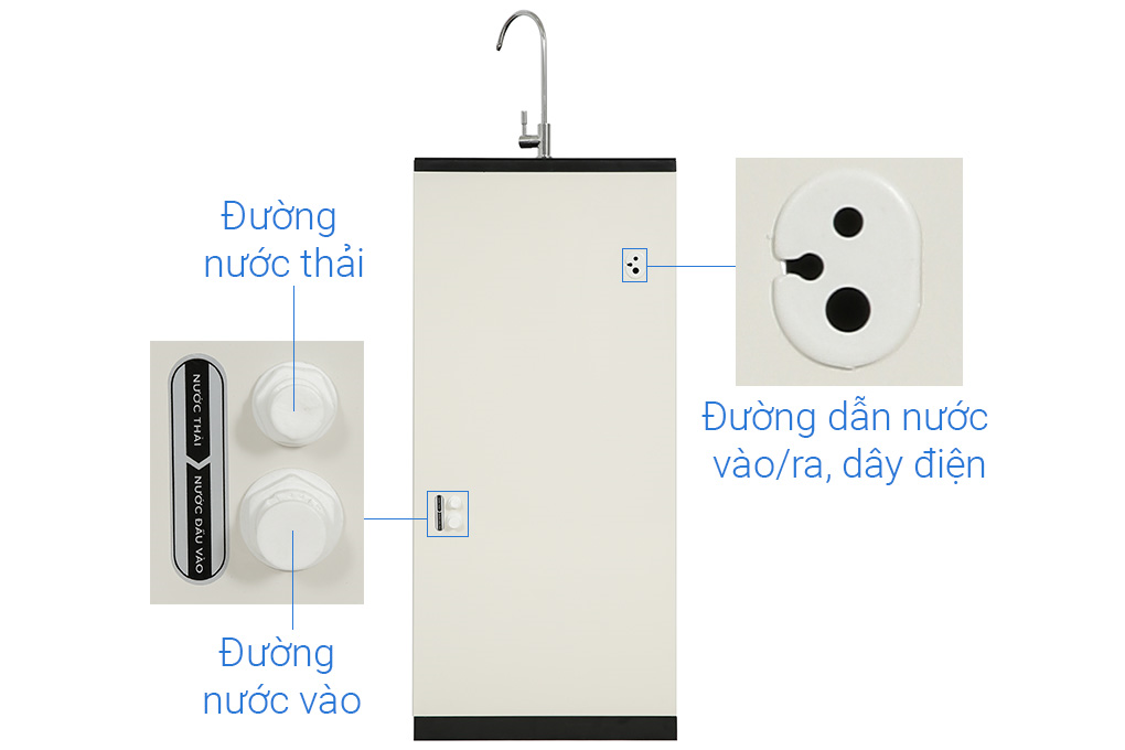 Máy lọc nước RO Karofi KAQ-X16 10 lõi