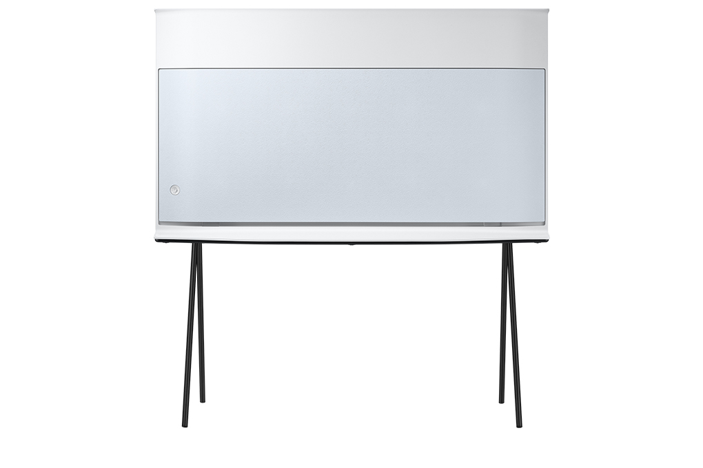 Smart Tivi Kiểu Chữ I Có Chân The Serif QLED Samsung 4K 55 inch QA55LS01BA