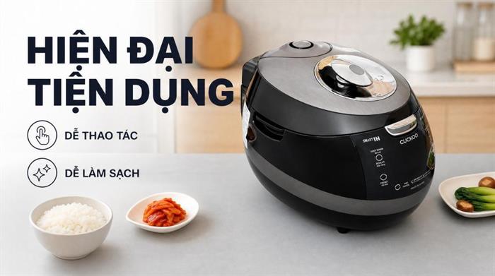 Nồi cơm áp suất cao tần Cuckoo 1.08 lít CRP-BHBC0600F