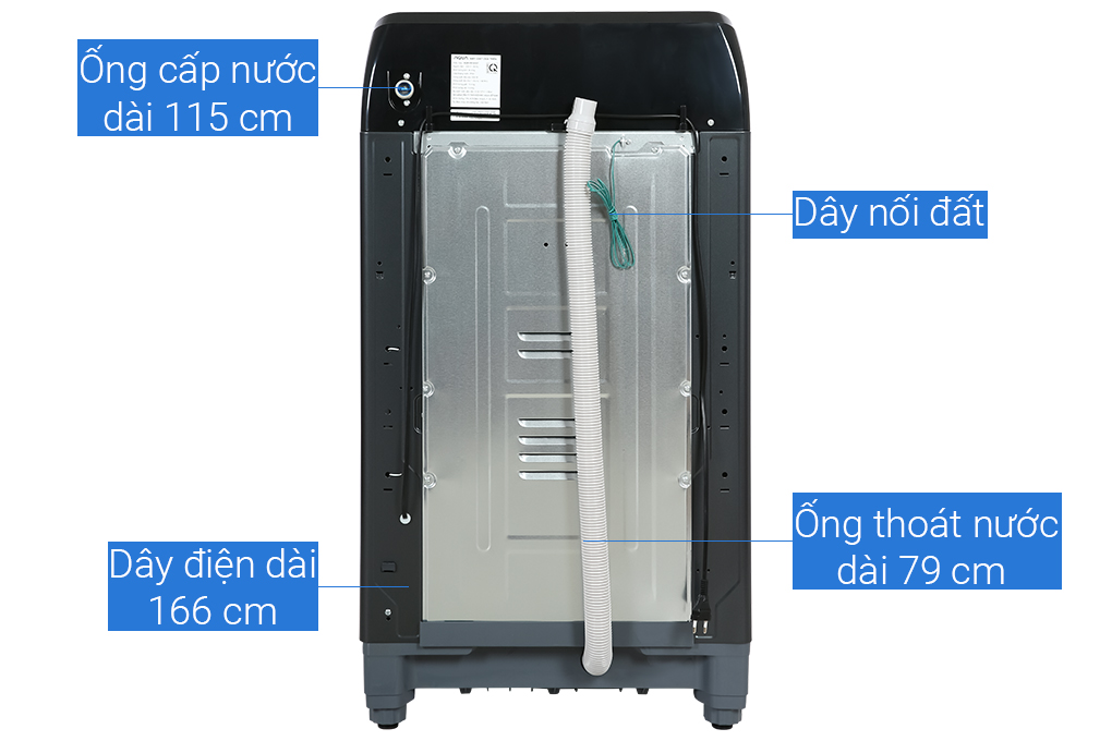 Máy giặt Aqua 10 Kg AQW-FR101GT BK