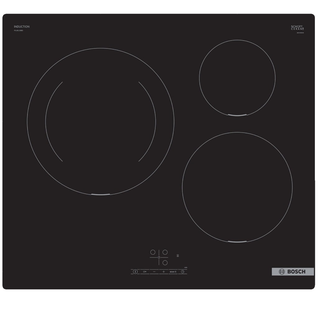 Bếp từ 3 vùng nấu Bosch PUJ611BB5E - Serie 4