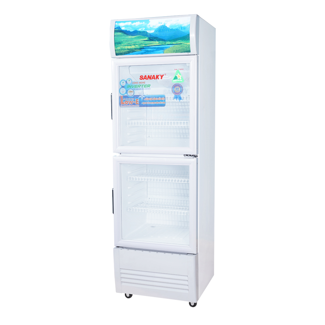 Tủ mát Sanaky Inverter 200 lít VH-258W3L