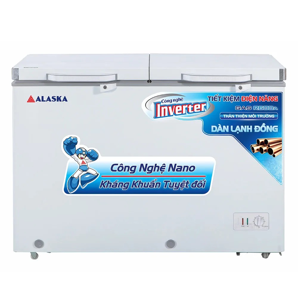 Tủ Đông Mát Alaska Inverter 405 Lít BCD-5068CI