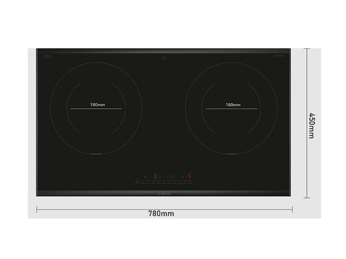 Bếp từ âm Bosch PPI8256XVN Serie 6 - 3.500W