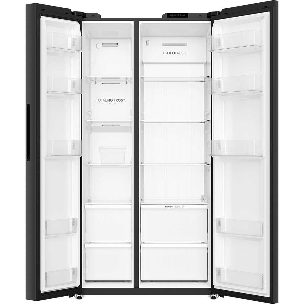 Tủ lạnh Side By Side Aqua Inverter 569 lít AQR-S633XA(SL)