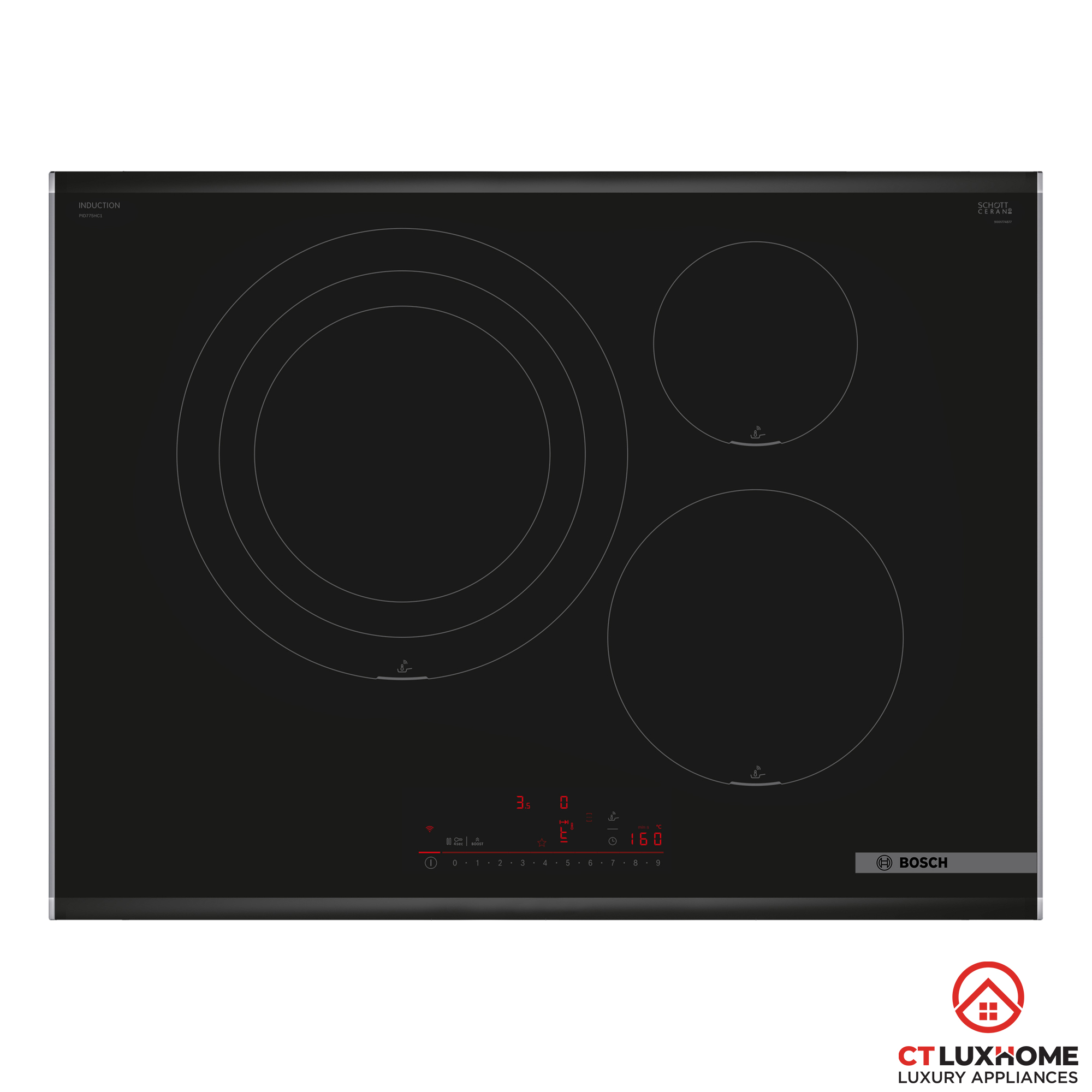 BẾP TỪ ÂM BOSCH PID775HC1E SERIES 6 3 VÙNG NẤU