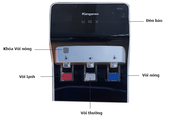 Cây nước RO nóng lạnh Kangaroo KG61A3 5 lõi