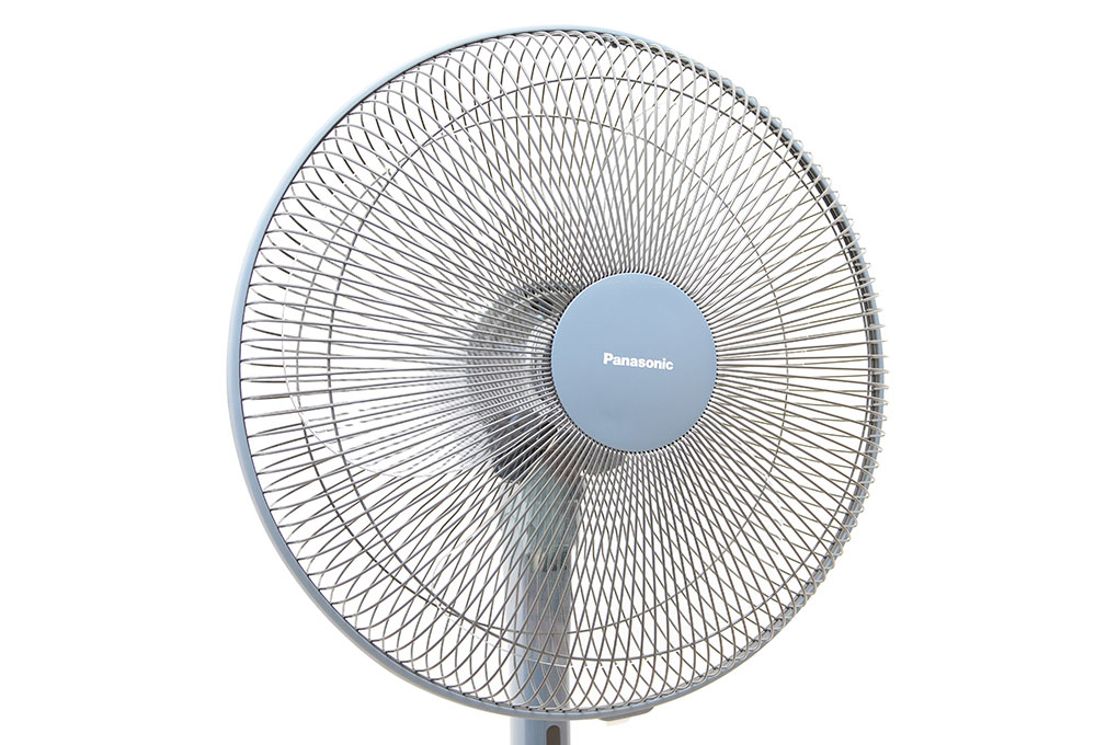 Quạt đứng Panasonic, màu xanh, có điều khiển F-409KB