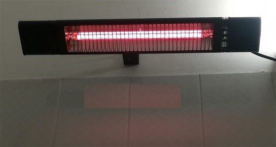 Đèn sưởi nhà tắm Heizen không chói mắt APPINO15 1500W