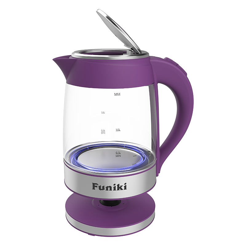 Ấm siêu tốc thủy tinh 1,8 lít Funiki HKT5239