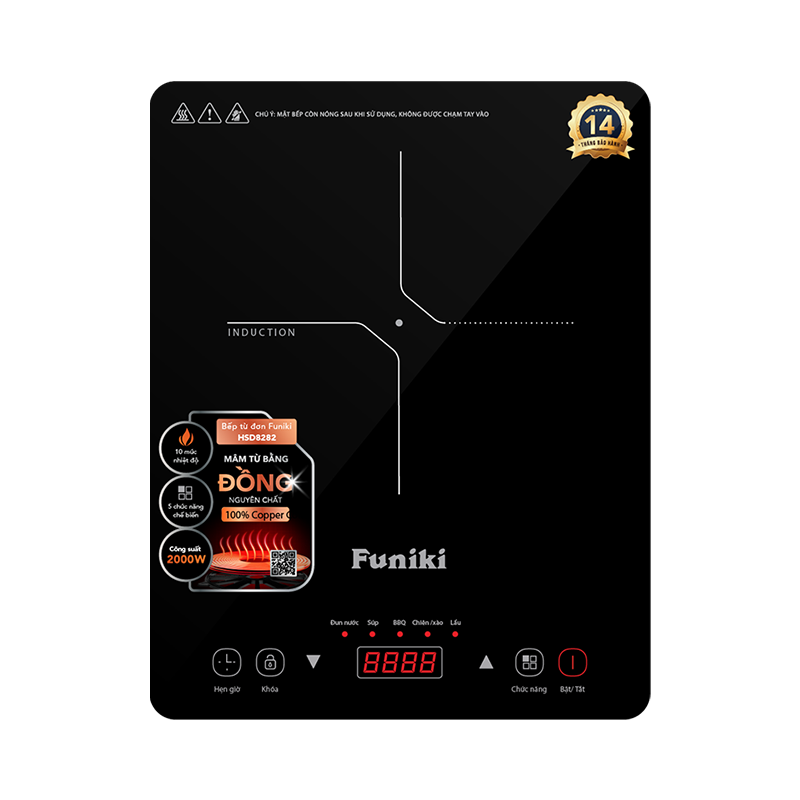 Bếp điện từ đơn Funiki HSD8282