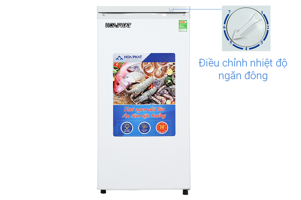 Tủ đông đứng Hòa Phát 147 lít HUF 350SR1