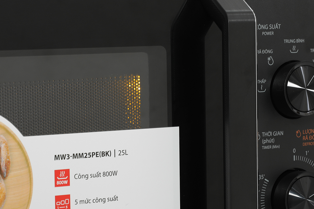 Lò vi sóng Toshiba MW3-MM25PE(BK) 25 lít