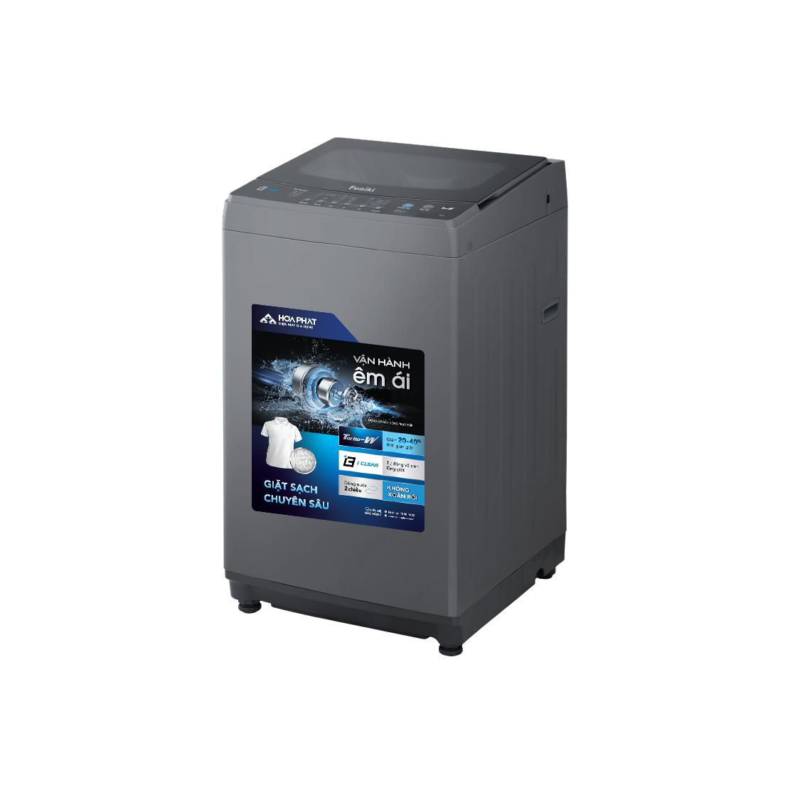Máy giặt cửa trên Funiki Inverter HWM TDD8125ABG