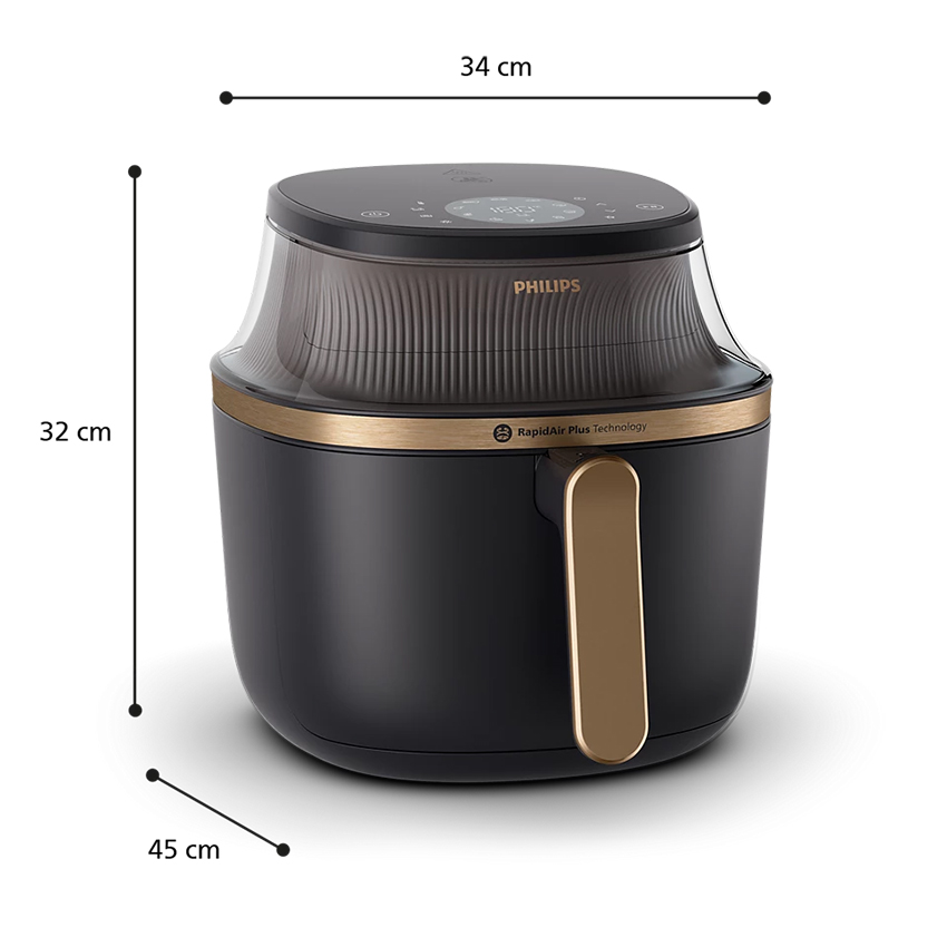 Nồi chiên không dầu Philips 7.2 lít NA342/00