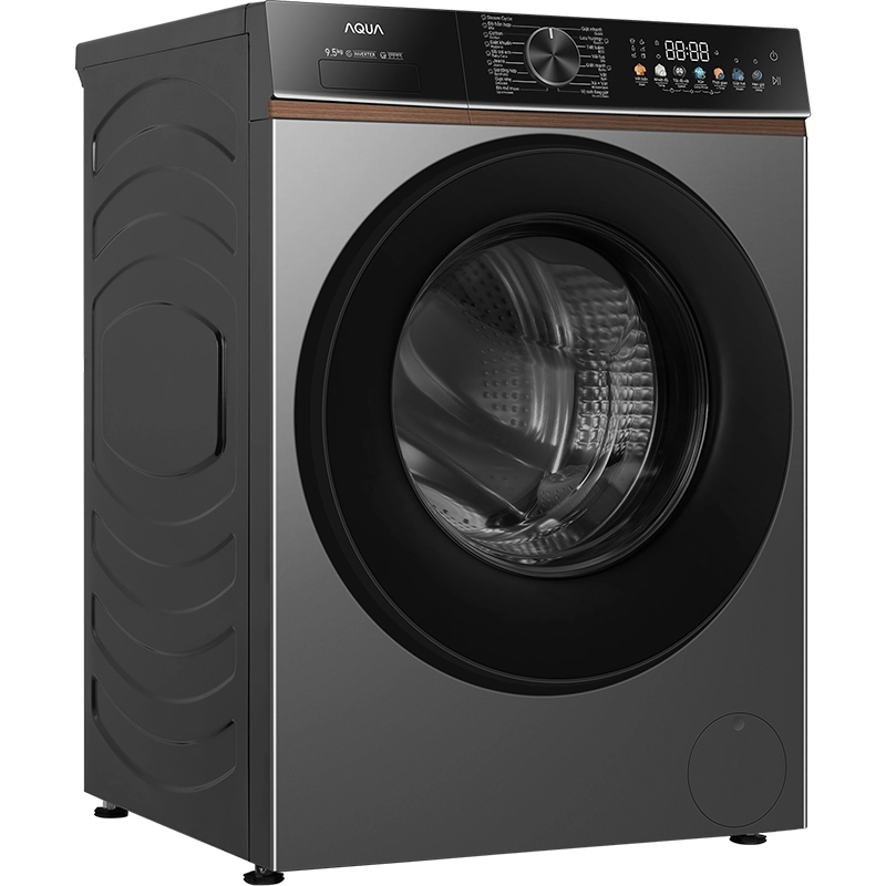 Máy giặt lồng ngang Inverter AQUA 10 Kg AW10-BP4657M(B) mới 2026