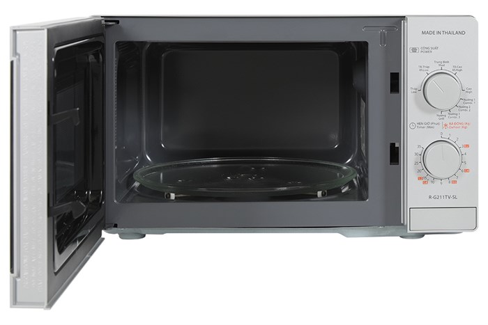 Lò vi sóng có nướng Sharp R-G211TV-SL 21 lít